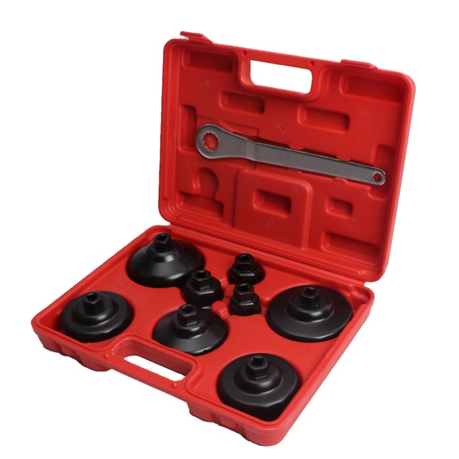 high quality hand tool 9pcs Oil Filter Wrench Set  durable car repair tool set