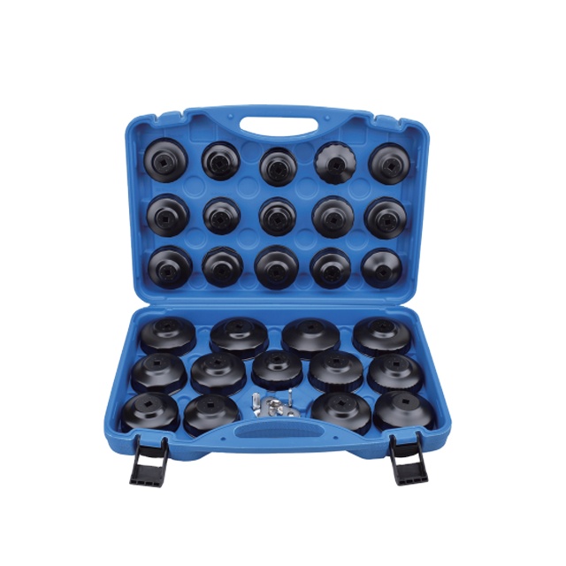 Oil Filter Wrench Set  Compatible for 30PCS Cup Type Oil Filter Wrench Set Socket Tool Set