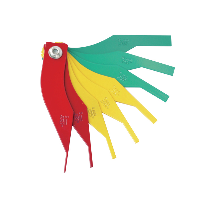 Car brake repair tool aids Brake Pad Thickness Gauge durable tools for brake pad