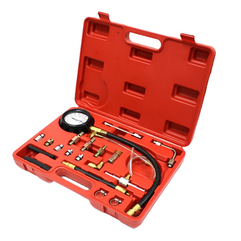 Fuel injection pressure gauge automotive injection oil pressure fuel tester auto repair auto body tools