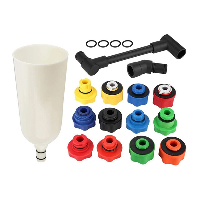 Car Repair tools Oil Funnel Adaptor Set Oil funnel adapter set of strong plastic with a long life and high durability