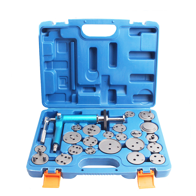 Automotive Professional Pneumatic Air-Operated Brake Calliper Wind Back Tool Set 23Pces car pad adjustment tool sets