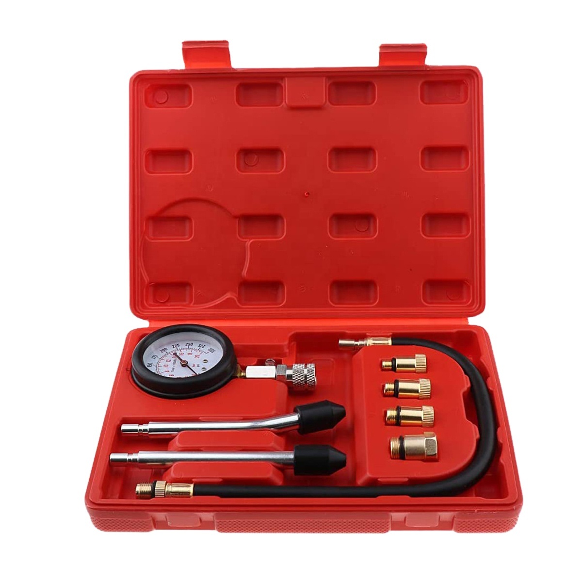 Factory direct sales of multifunctional pressure gauge dual-use cylinder testing tools motorcycle two Amazon pop instrument