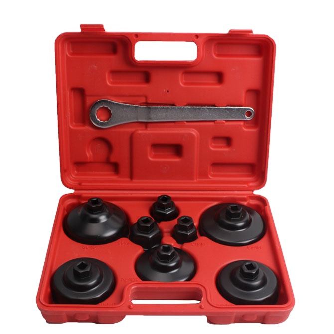 high quality hand tool 9pcs Oil Filter Wrench Set  durable car repair tool set