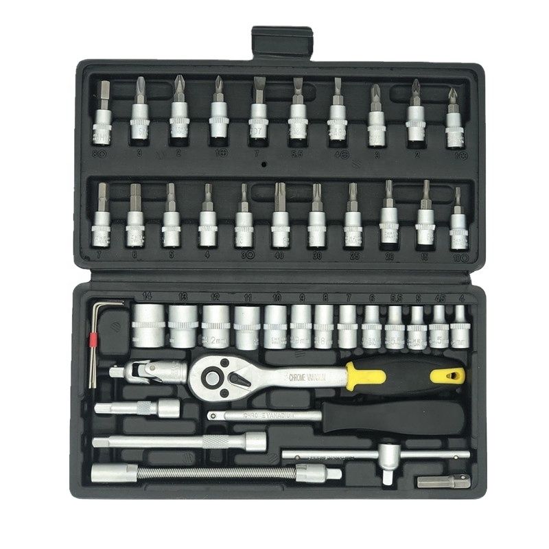 Widely used superior quality hardware tools socket wrench tools set