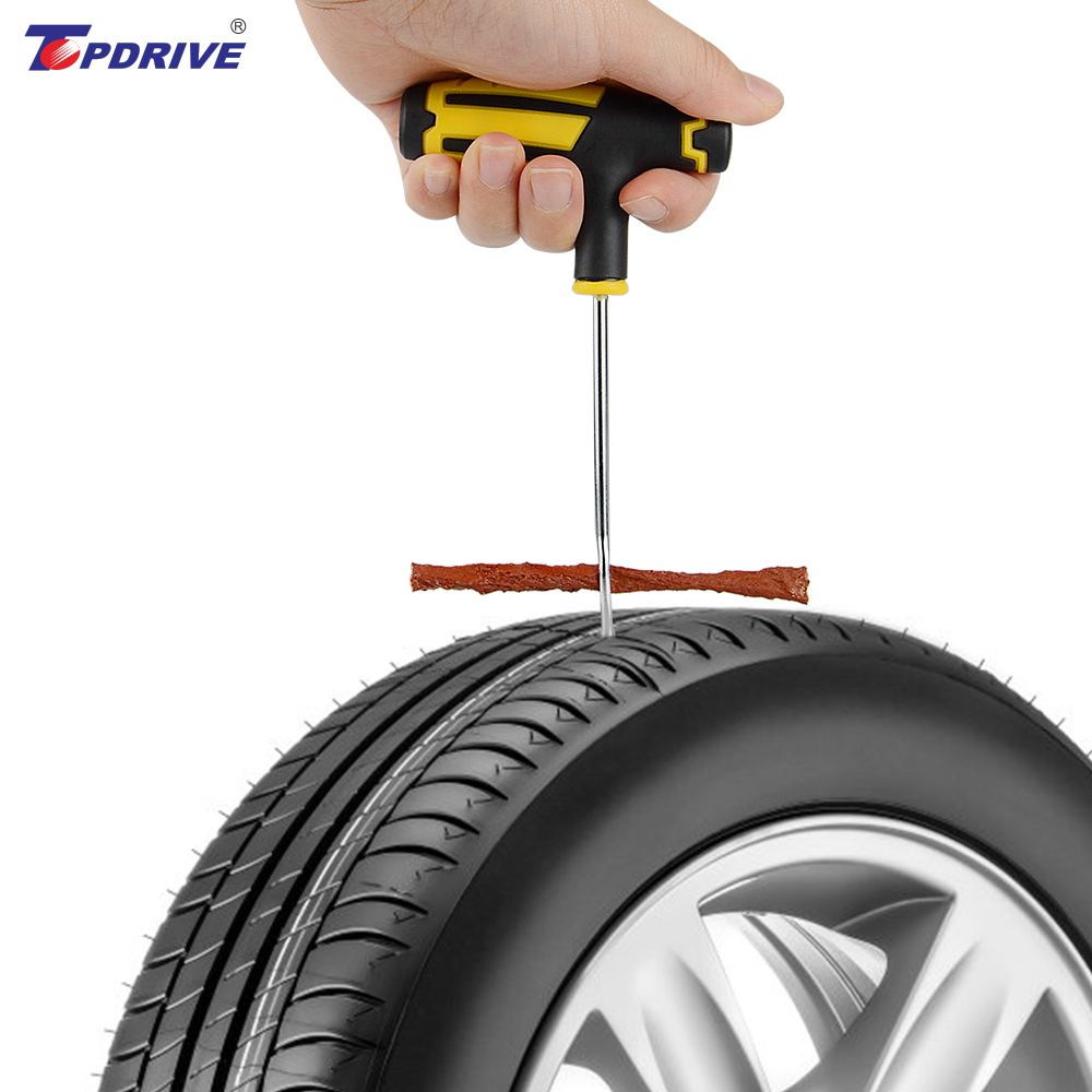 Tire Repair Kit Tool T-Handle String Rubber Plugs for Cars tire in emergency with good quality