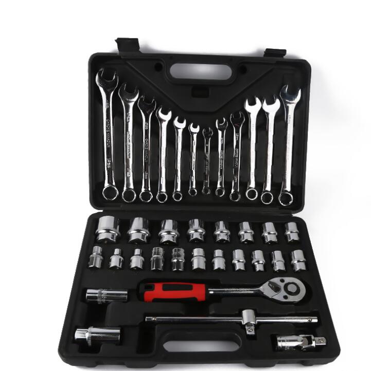 Torque Wrench Sets of Hand tools Universal Socket Hexagon Wrench Keys and Heads Kit