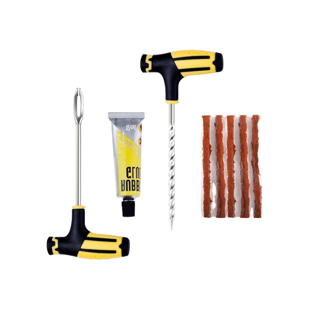 Tire Repair Kit Tool T-Handle String Rubber Plugs for Cars tire in emergency with good quality