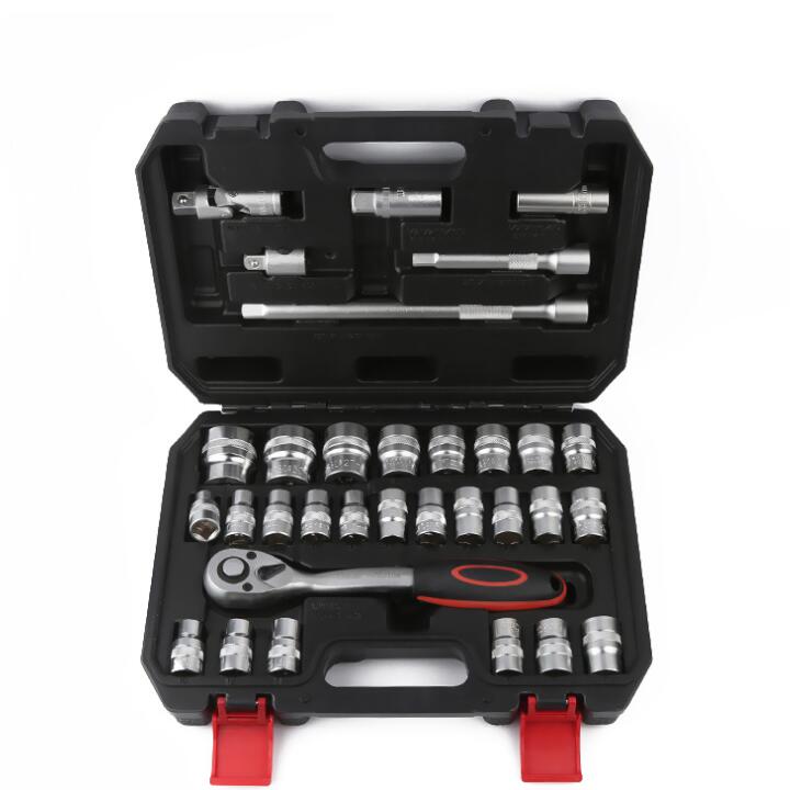 Torque Wrench Sets of Hand tools Universal Socket Hexagon Wrench Keys and Heads Kit