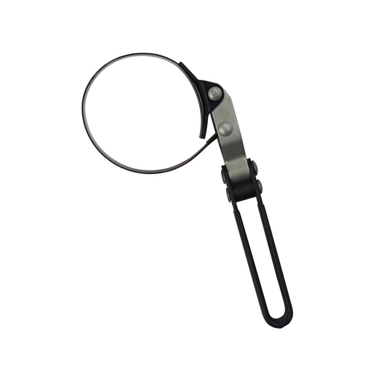 Manufactured Adjustable Ring Oil Fuel Filter Wrench Band 73-82mm Capacity Removal Tool