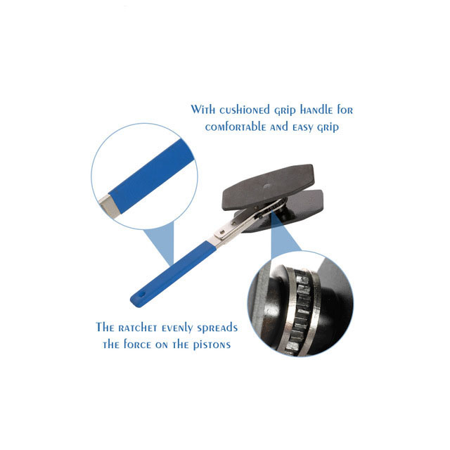 Car repair tools 360 degree Adjustable Brake Caliper Press Ratchet Caliper Piston Spreader Hand Tool