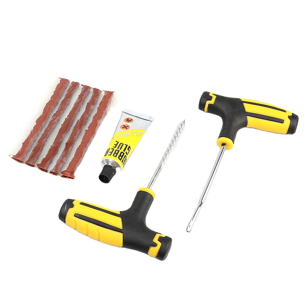 Tire Repair Kit Tool T-Handle String Rubber Plugs for Cars tire in emergency with good quality