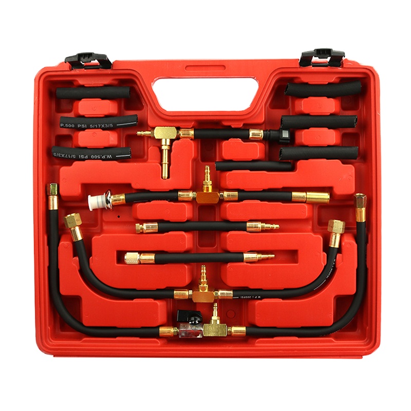 Fuel Pressure Gauge  Professional Fuel Pressure Test Kit for All Fuel Injection Systems and Most Cars Trucks Vans and ATVs