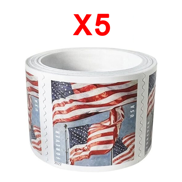 USPS Forever Stamps, USA Flag – 100 Pack Just $36.75 Shipped (Reg. $58)