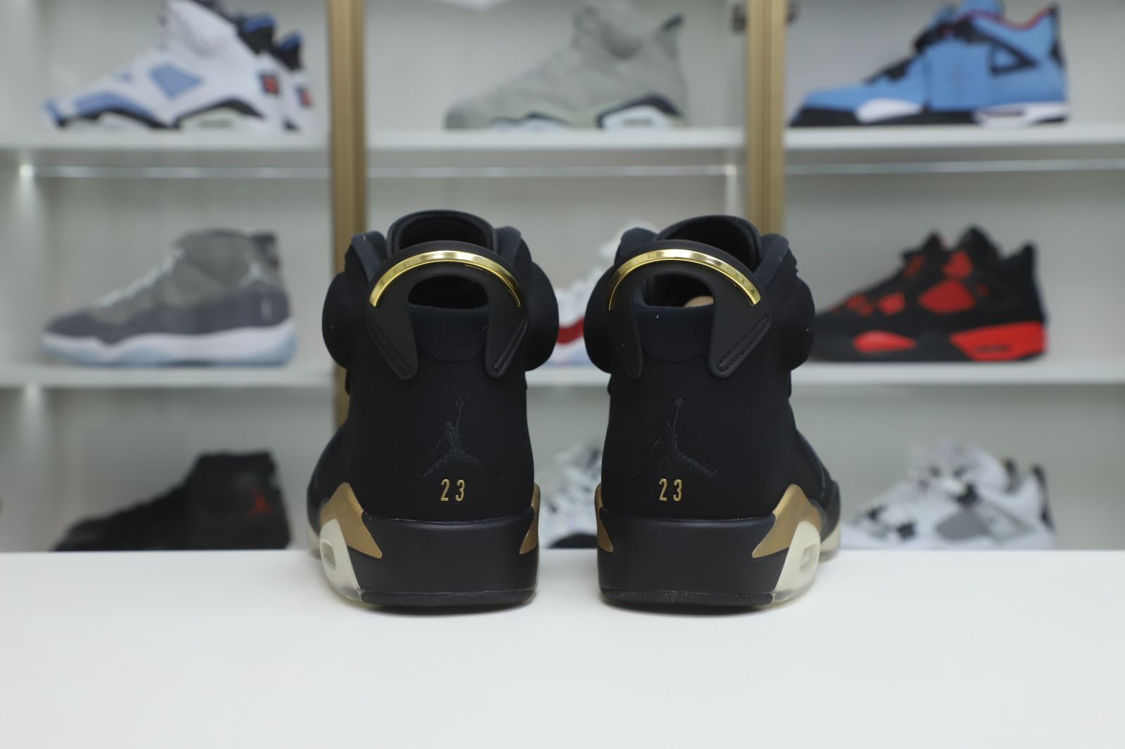 AIR JORDAN 6 RETRO DMP 2020 BLACK/METALLIC GOLD