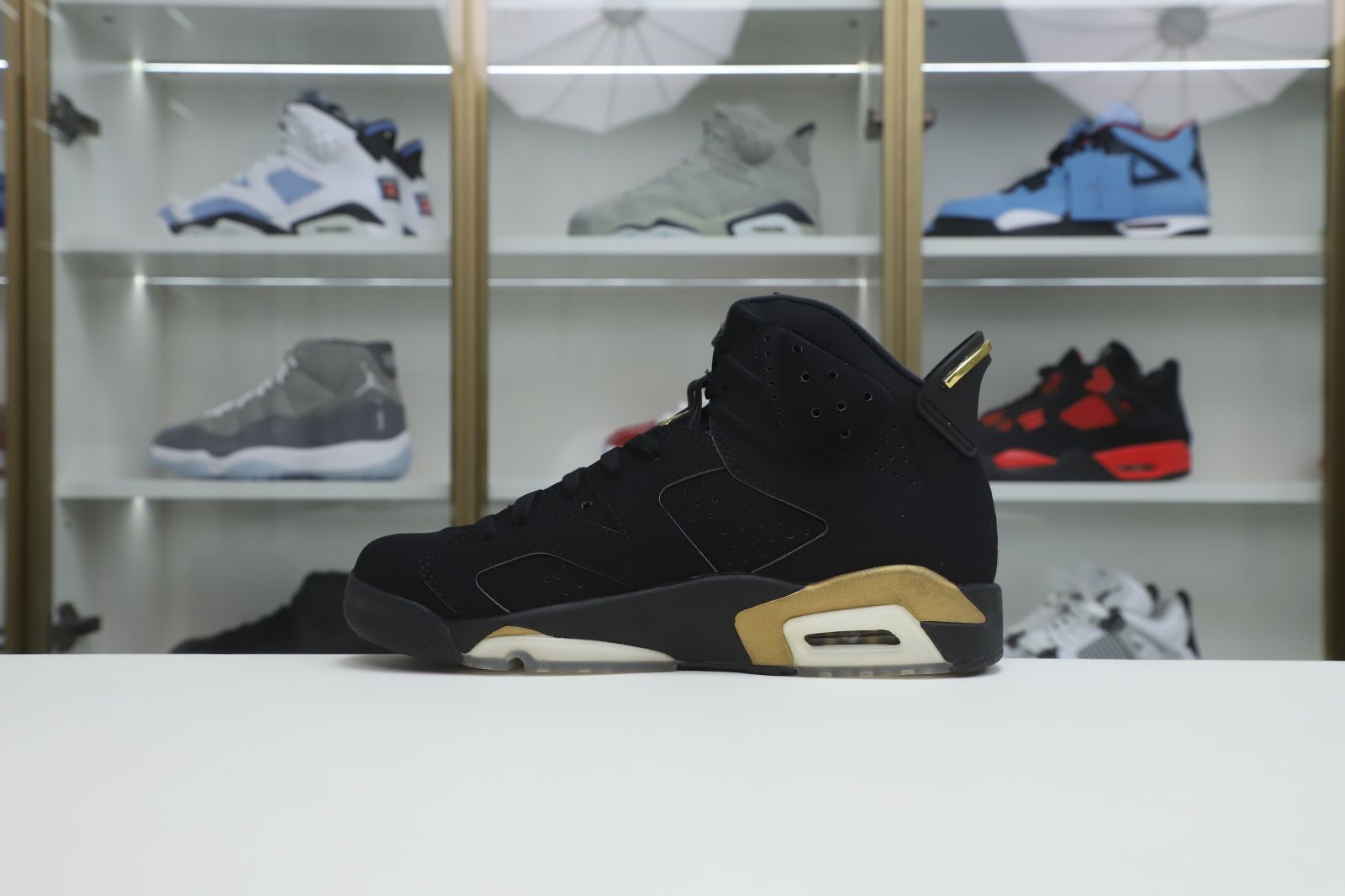 AIR JORDAN 6 RETRO DMP 2020 BLACK/METALLIC GOLD