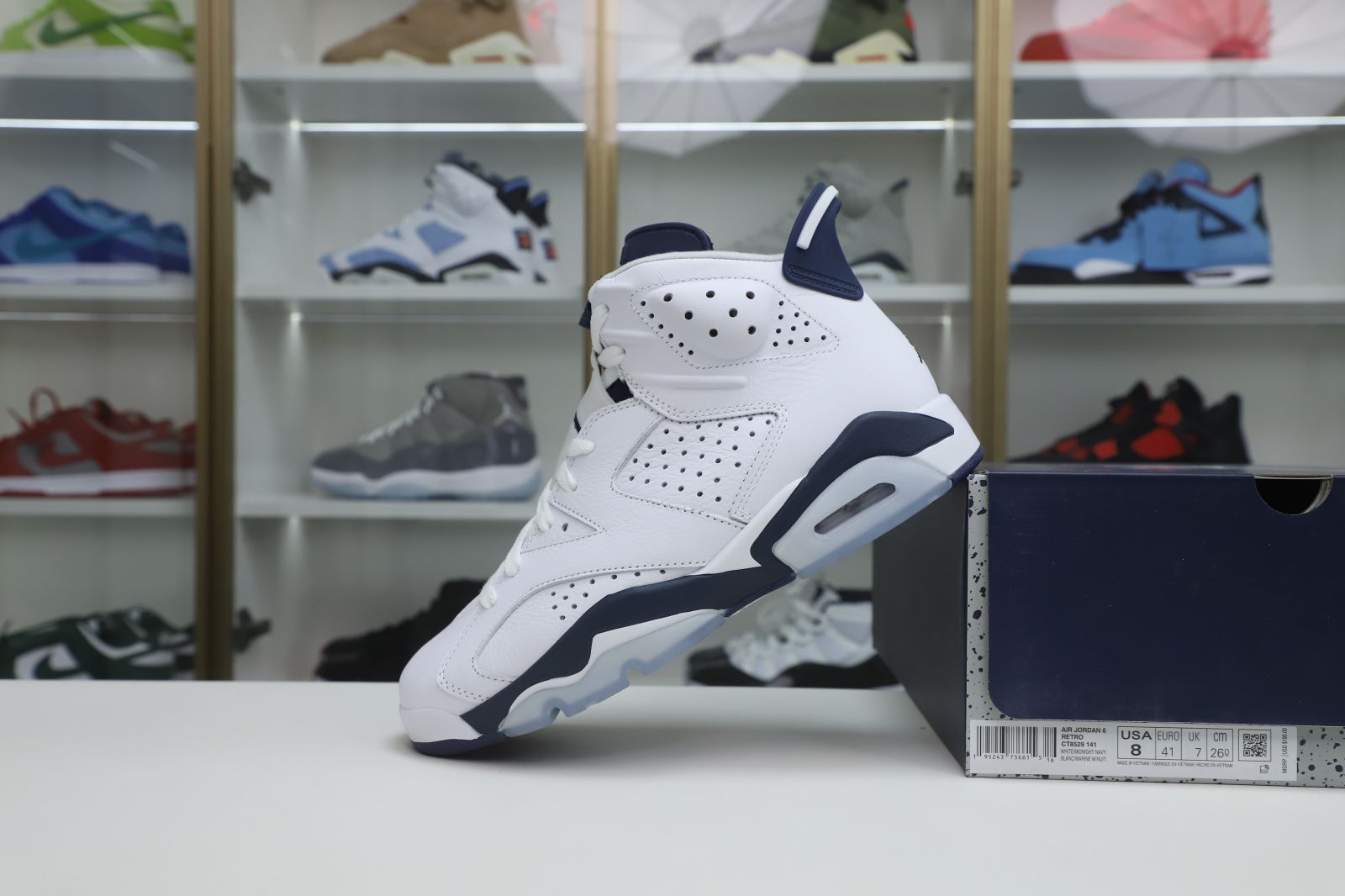 AIR JORDAN 6 MIDNIGHT NAVY