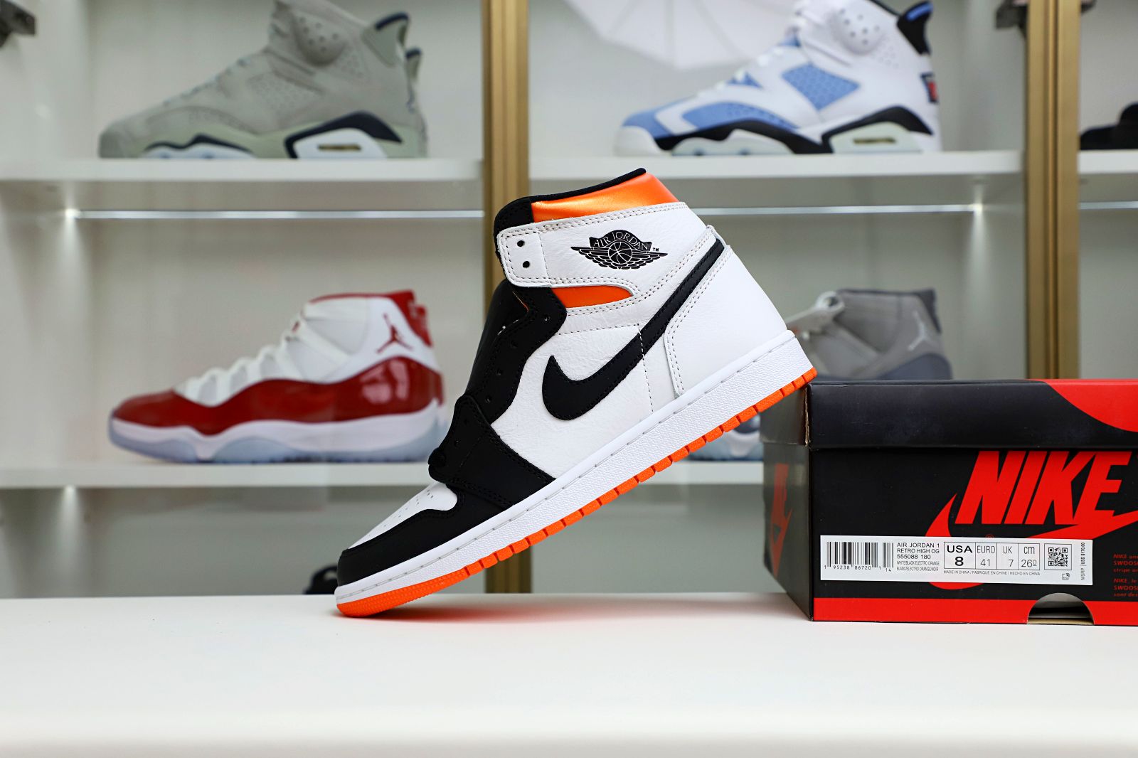 Air Jordan 1 Retro High OG Electro Orange