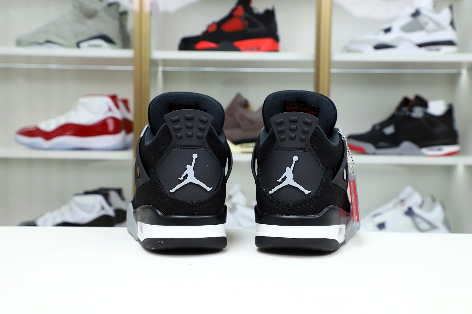 AIR JORDAN 4 "BLACK CANVAS"