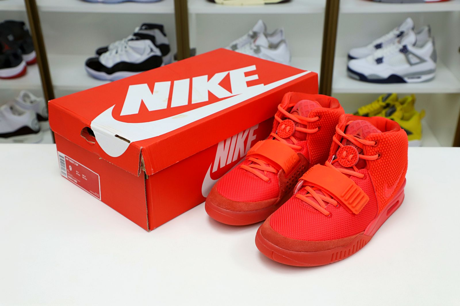 Nike Air Yeezy 2 red october