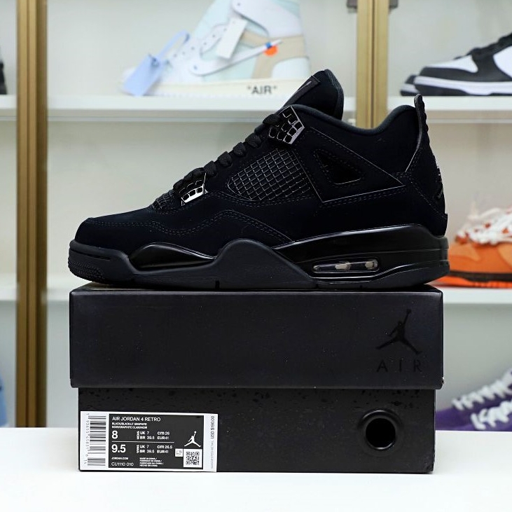 AIR JORDAN 4 RETRO ''BLACK CAT'' 2020