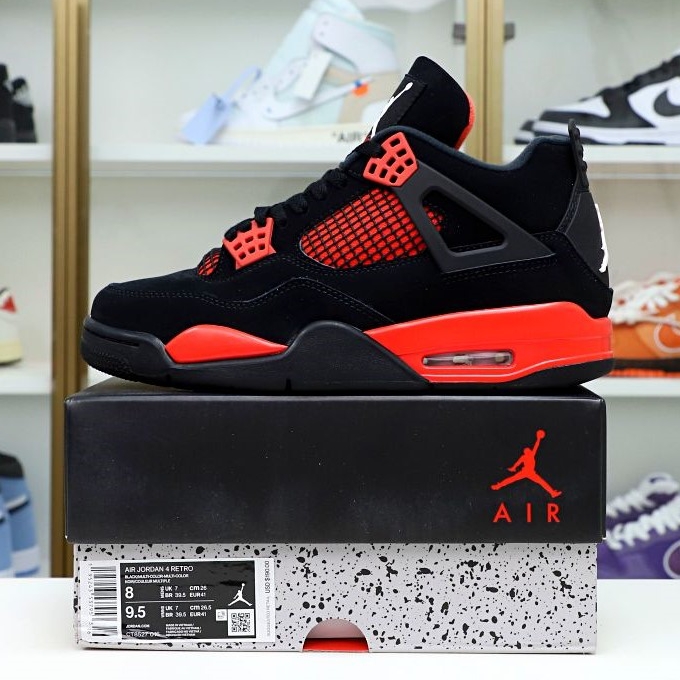 AIR JORDAN 4 RETRO ''RED THUNDER''