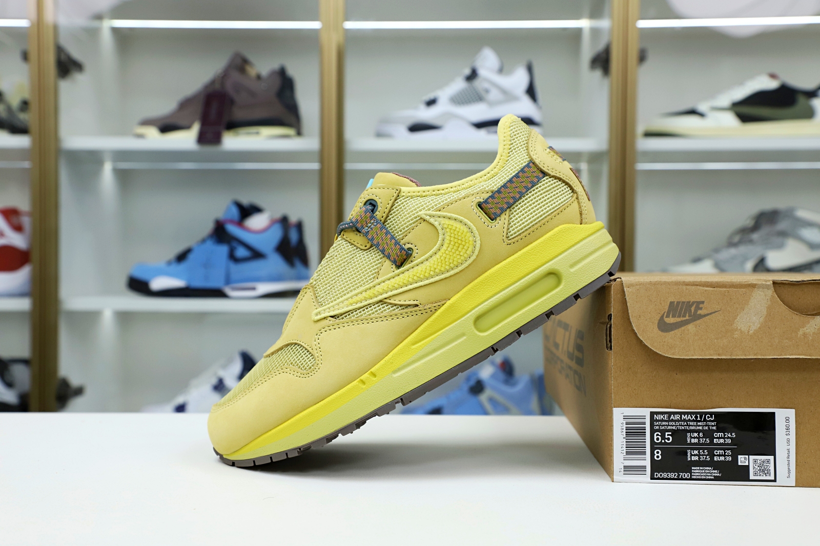 TRAVIS SCOTT X NIKE AIR MAX 1 WHEAT DO9392-700