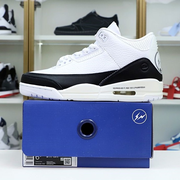 FRAGMENT DESIGN X AIR JORDAN 3 RETRO SP ''WHITE''