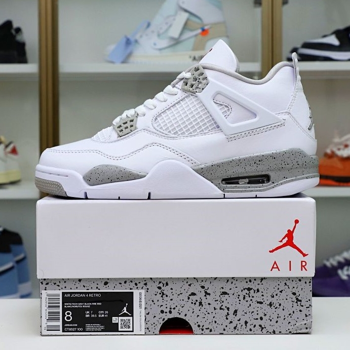 AIR JORDAN 4 RETRO ''WHITE OREO''