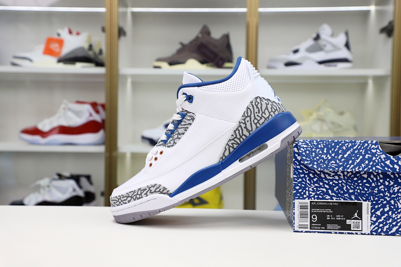 Jordan Air Jordan 3 retro"wizards"（CT8532-148）