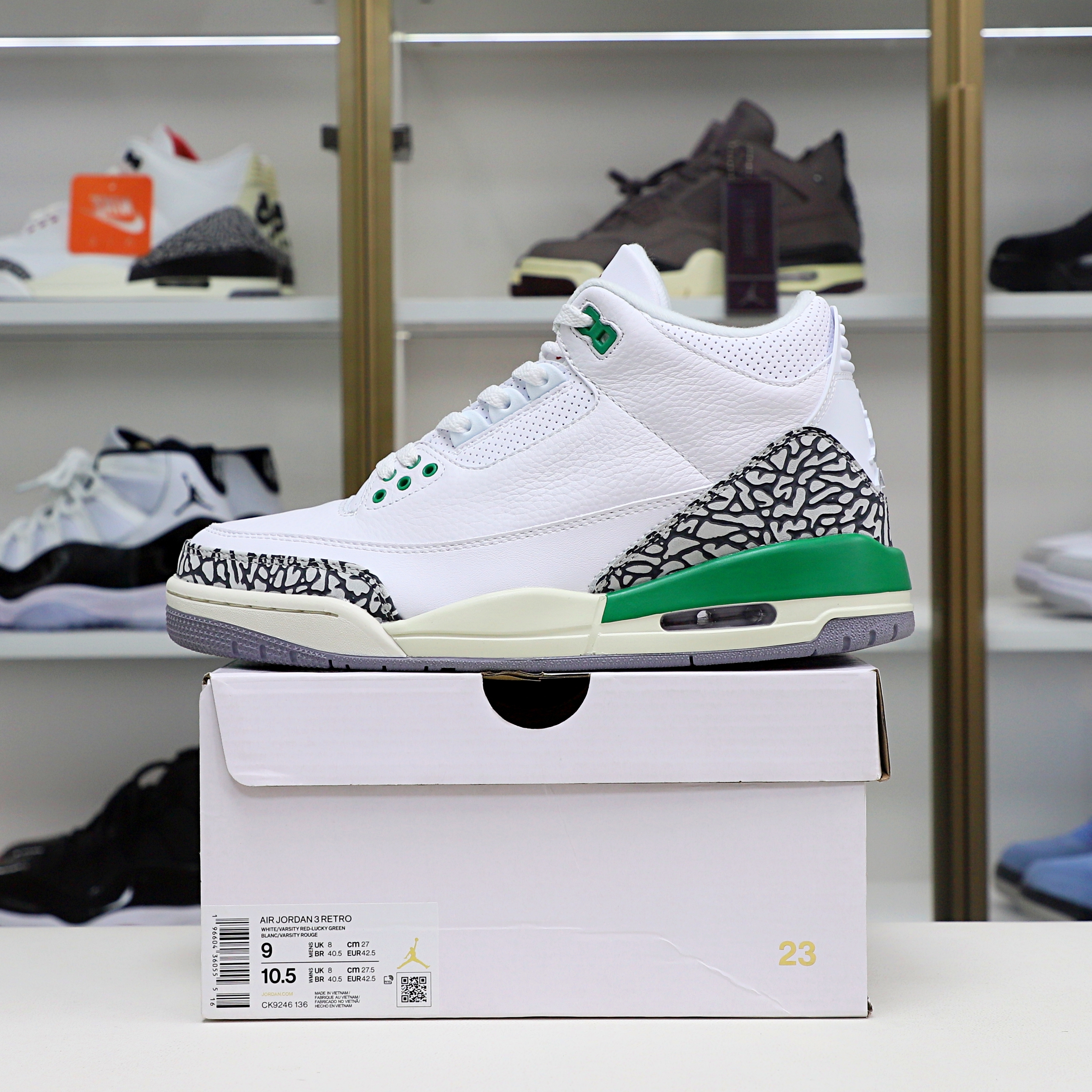 Jordan Air Jordan 3 Retro&quotLuckyGreen"