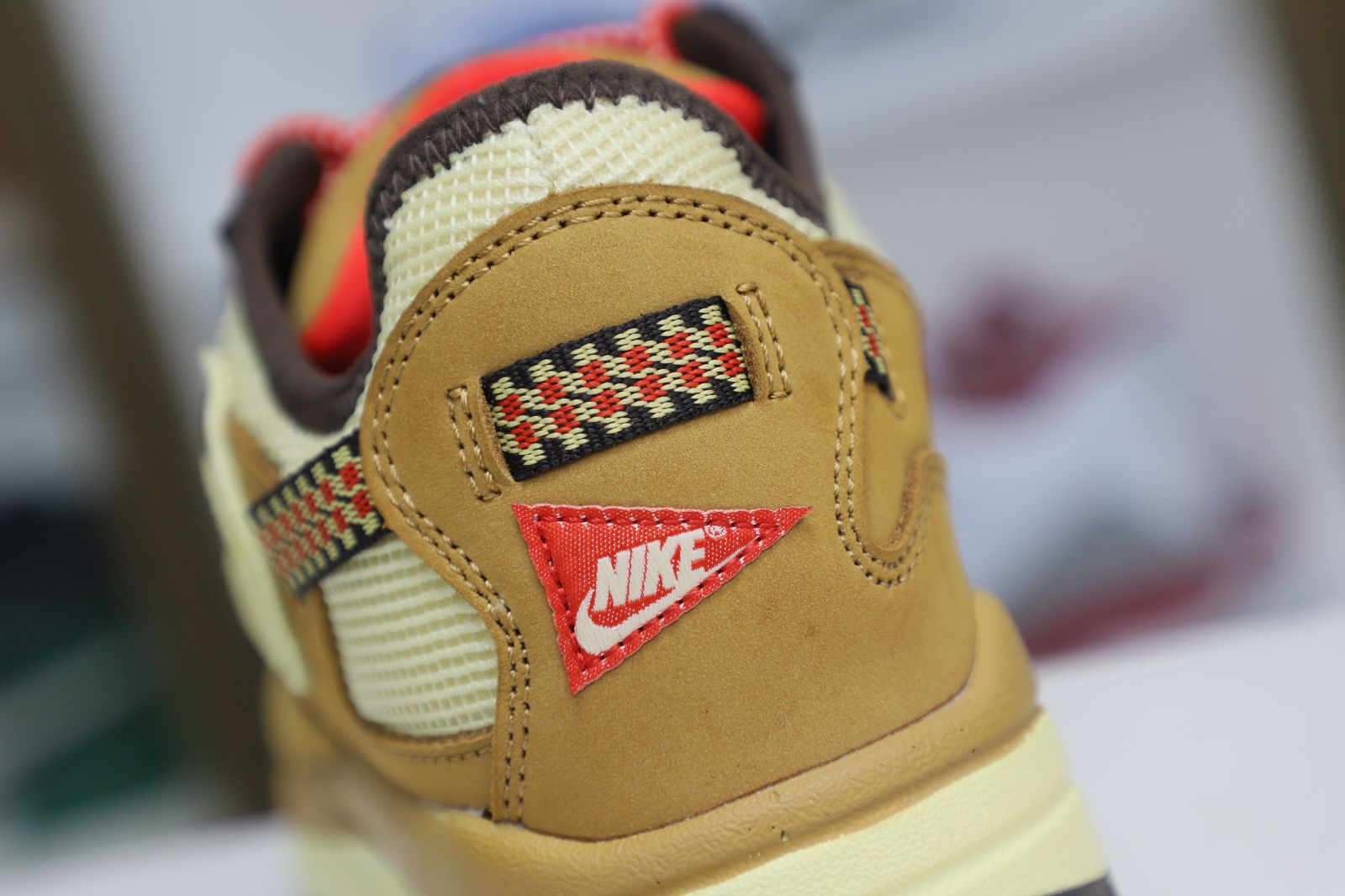 Travis Scott xNike Air Max1"wheat"travis scott