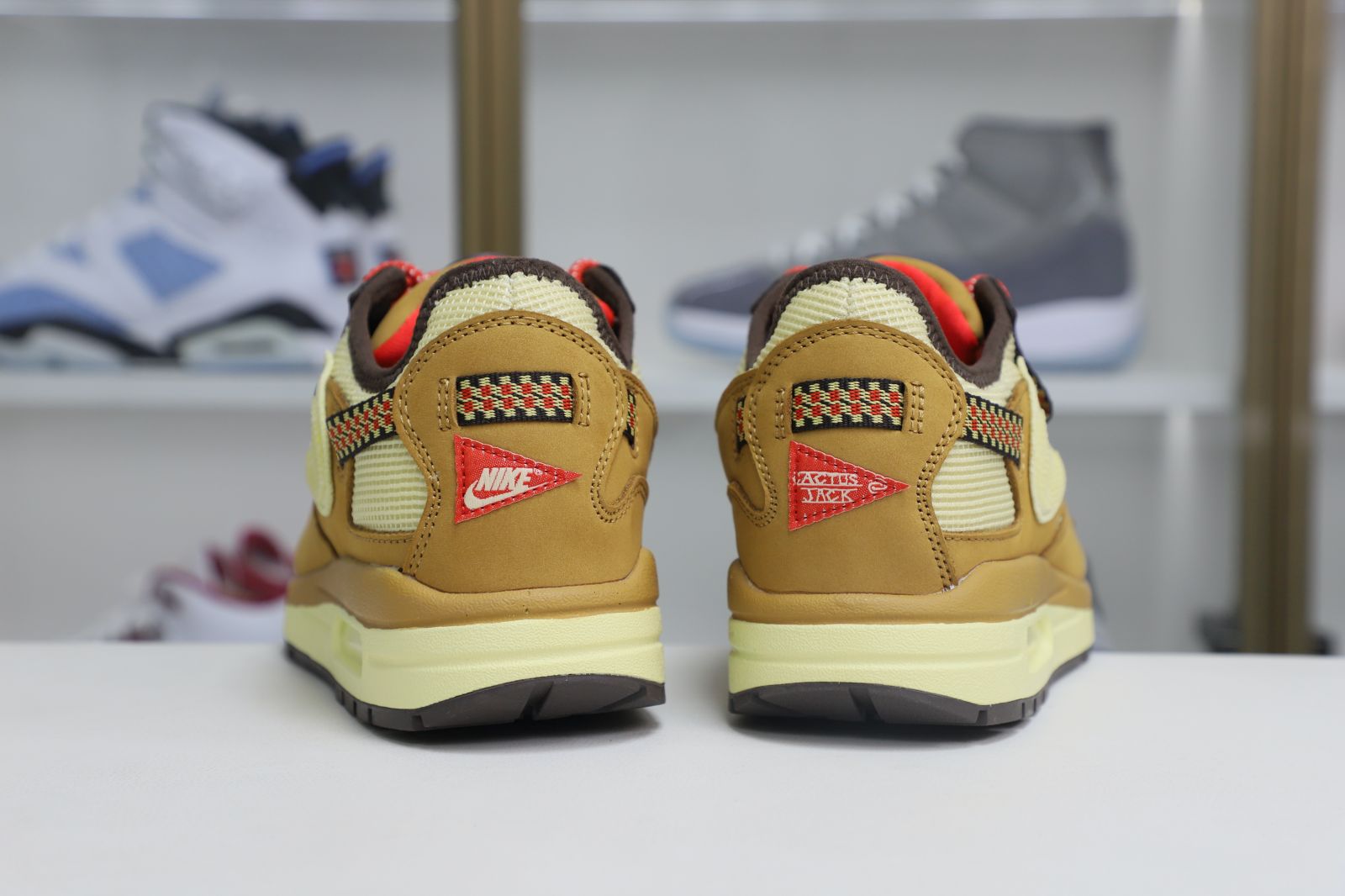 Travis Scott xNike Air Max1"wheat"travis scott