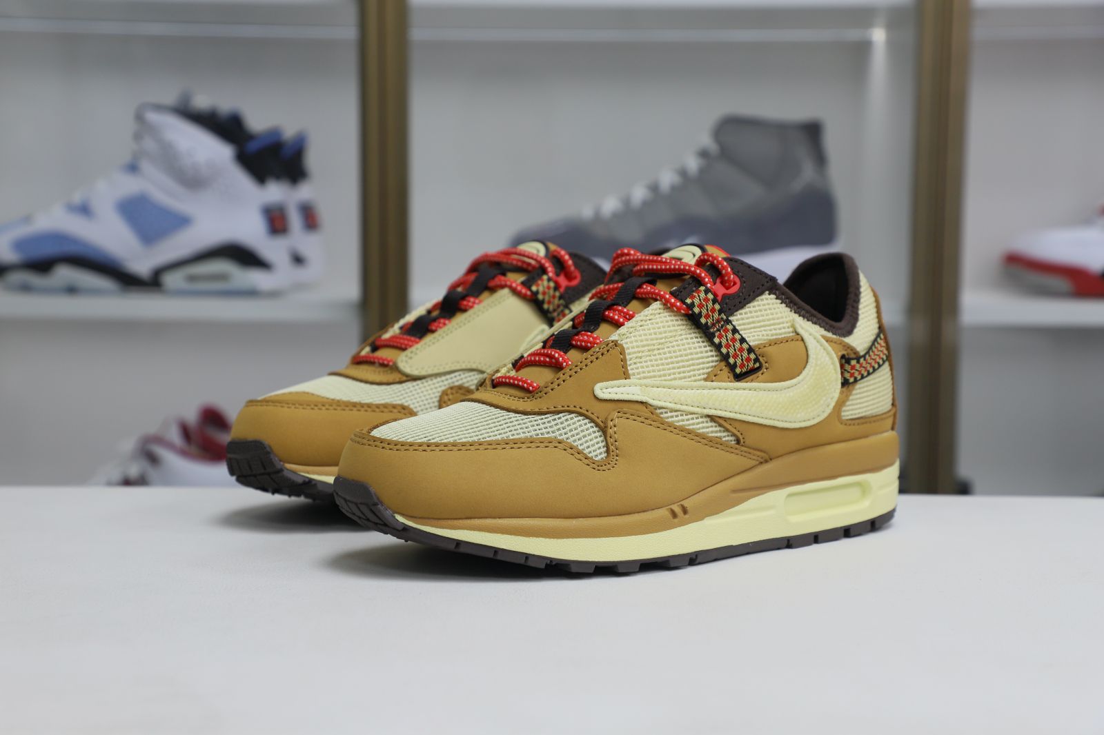 Travis Scott xNike Air Max1"wheat"travis scott