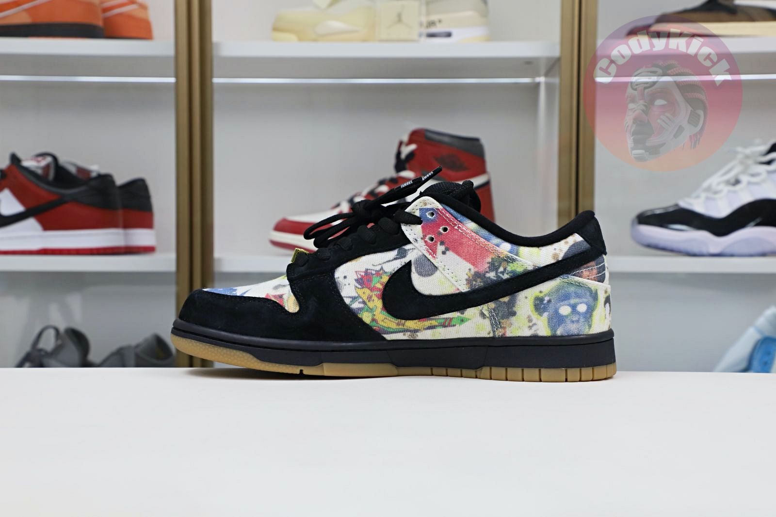 Supreme xNike SB DunkLow"Rammellzee"