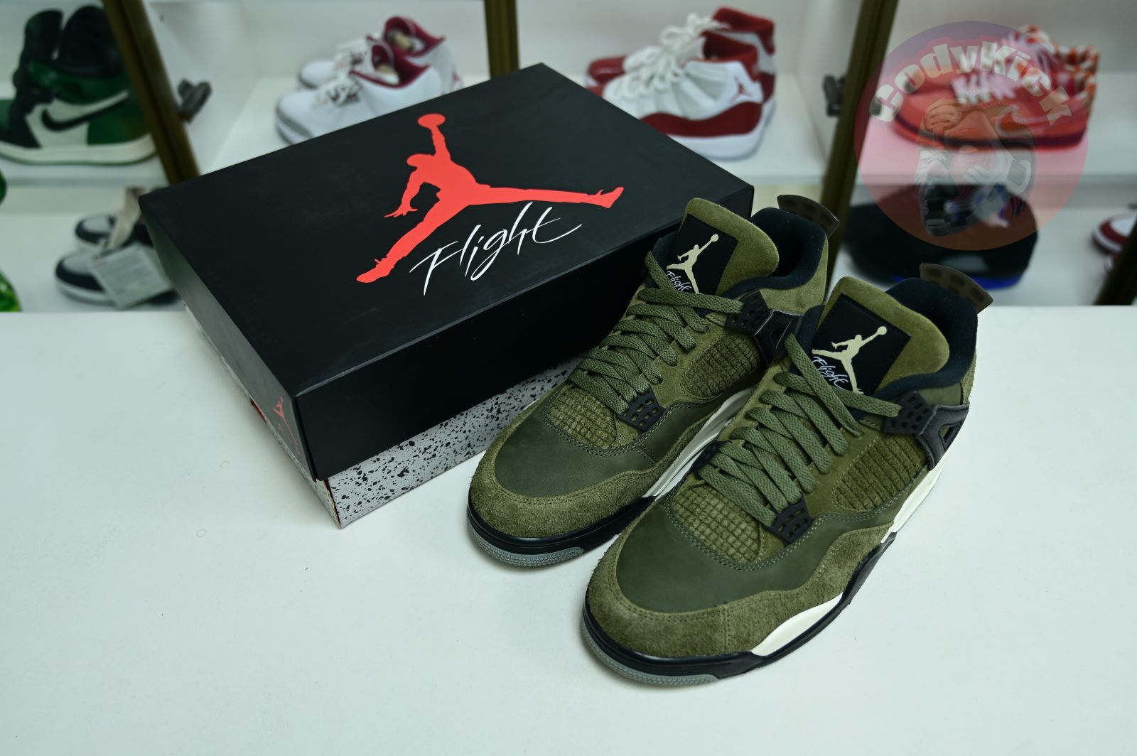 Jordan Air Jordan4"OliveCanvas"