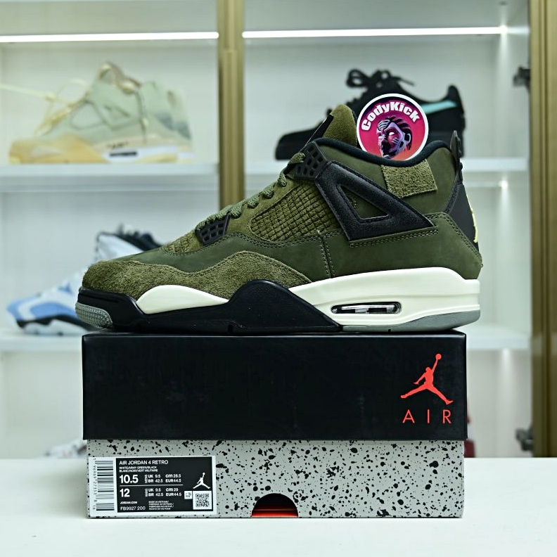 Jordan Air Jordan4&quotOliveCanvas"