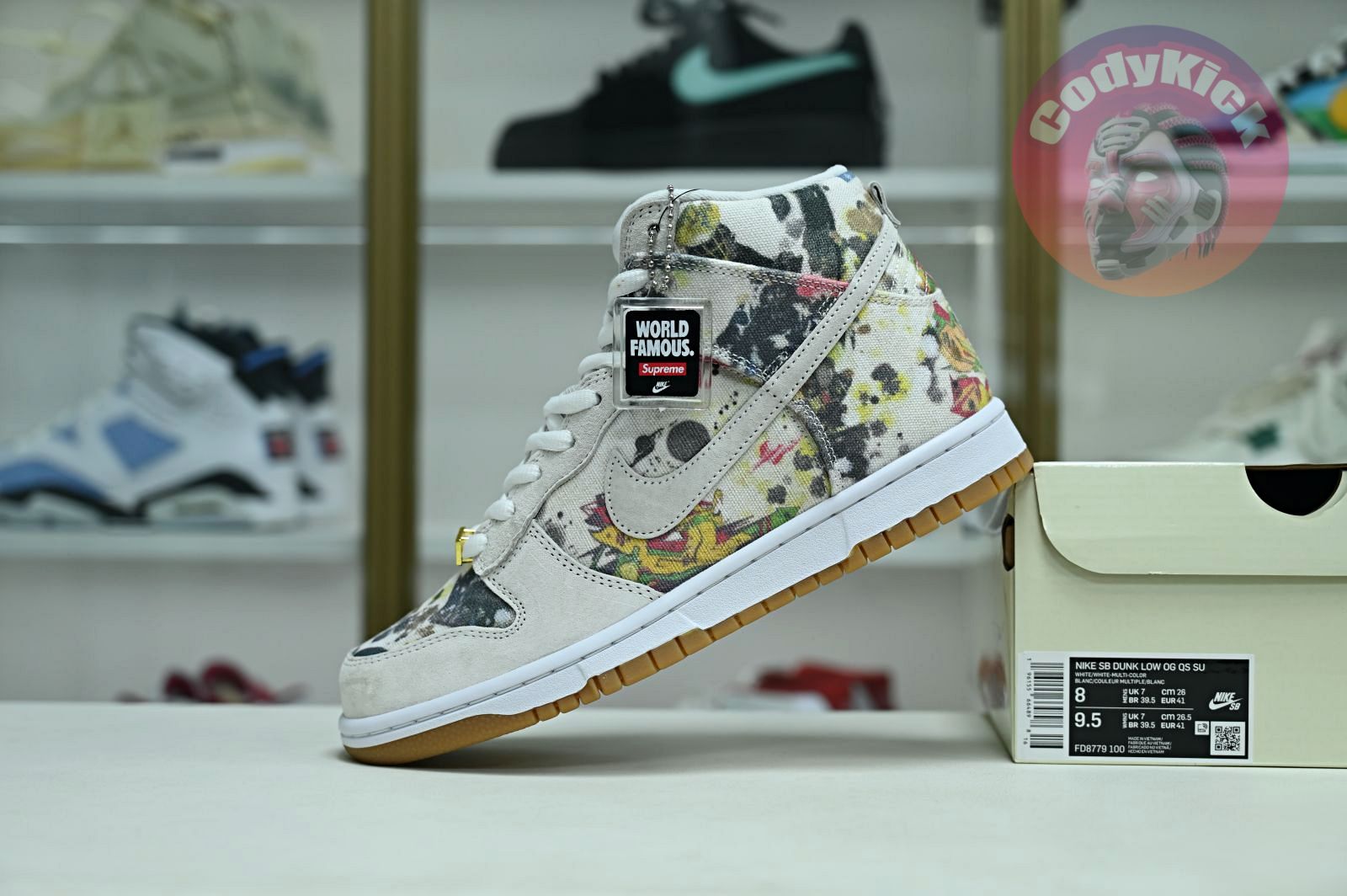 Supreme x Nike Dunk SB High "Rammellzee"