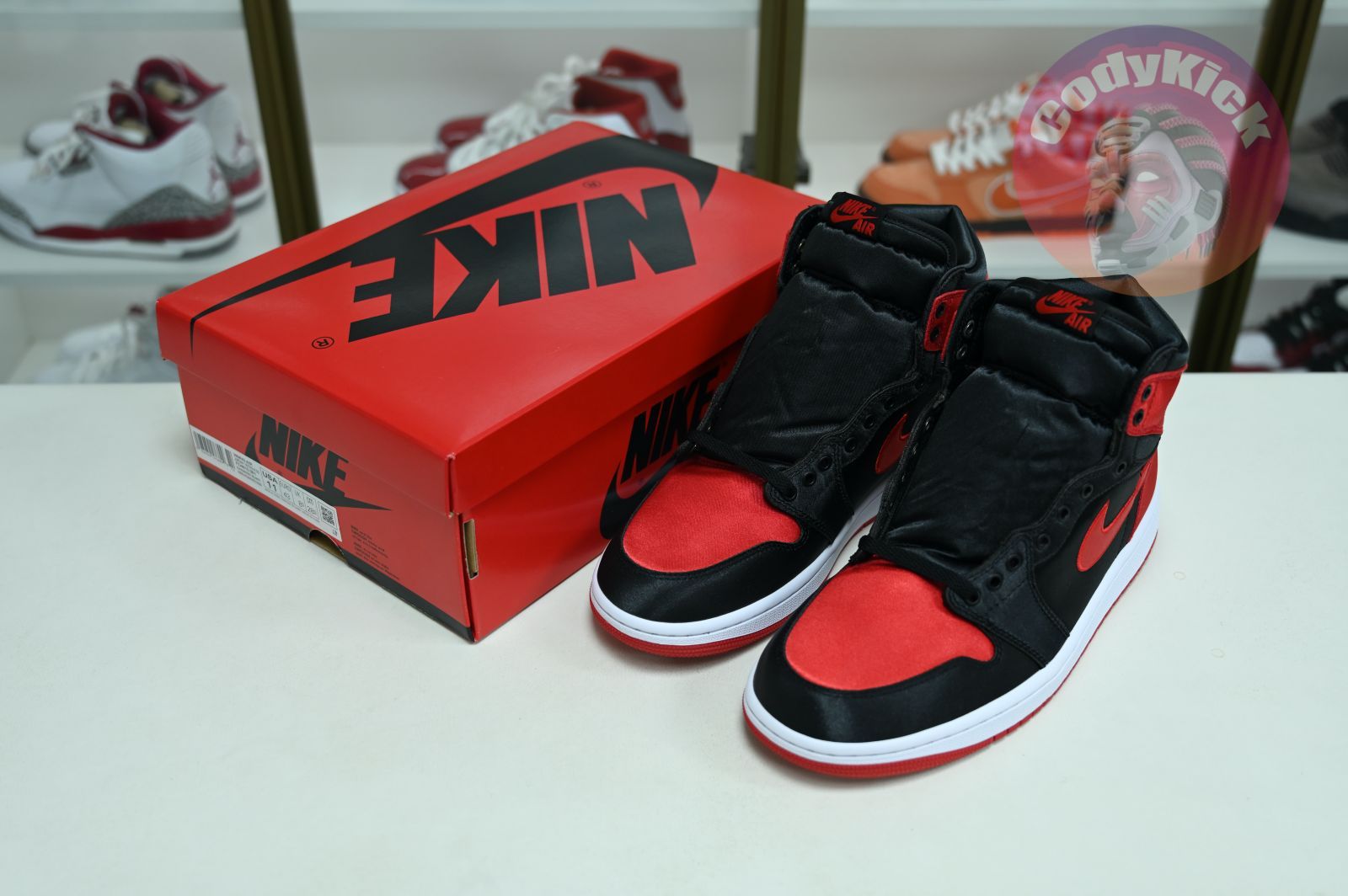 Jordan Air Jordan 1 High OG"Satin Bred" 2023