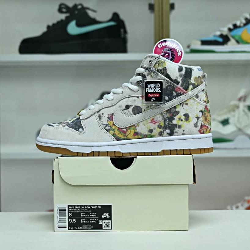 Supreme x Nike Dunk SB High &quotRammellzee"