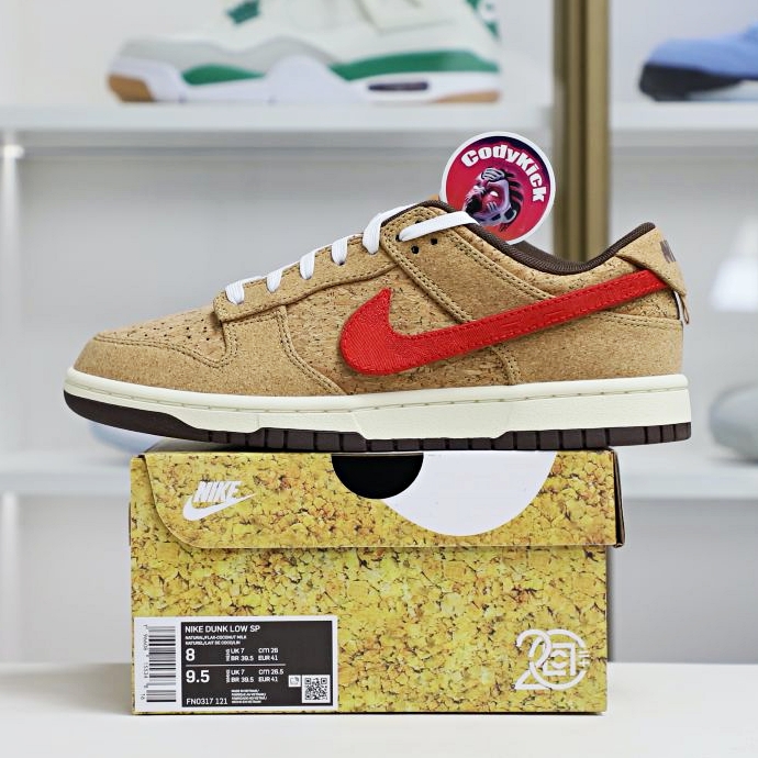 CLOT xNike Dunk LowSP CNGCEL&quotCork&quot20