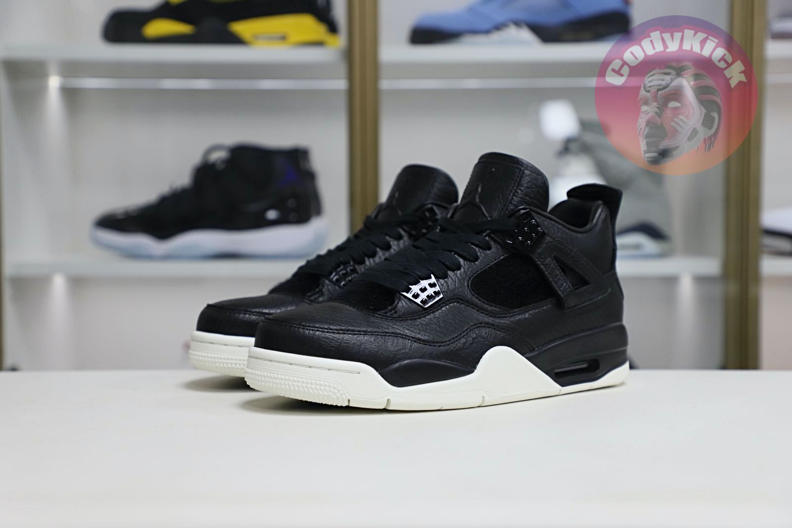 Jordan Air Jordan 4 retro ponyhair black