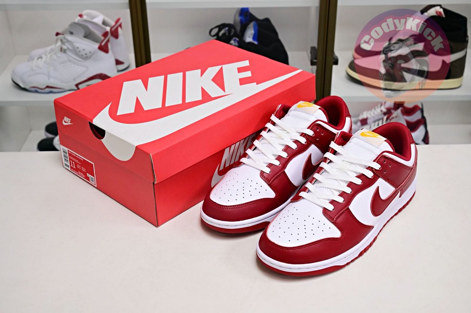 Nike Dunk Low Retro"Gym Red"