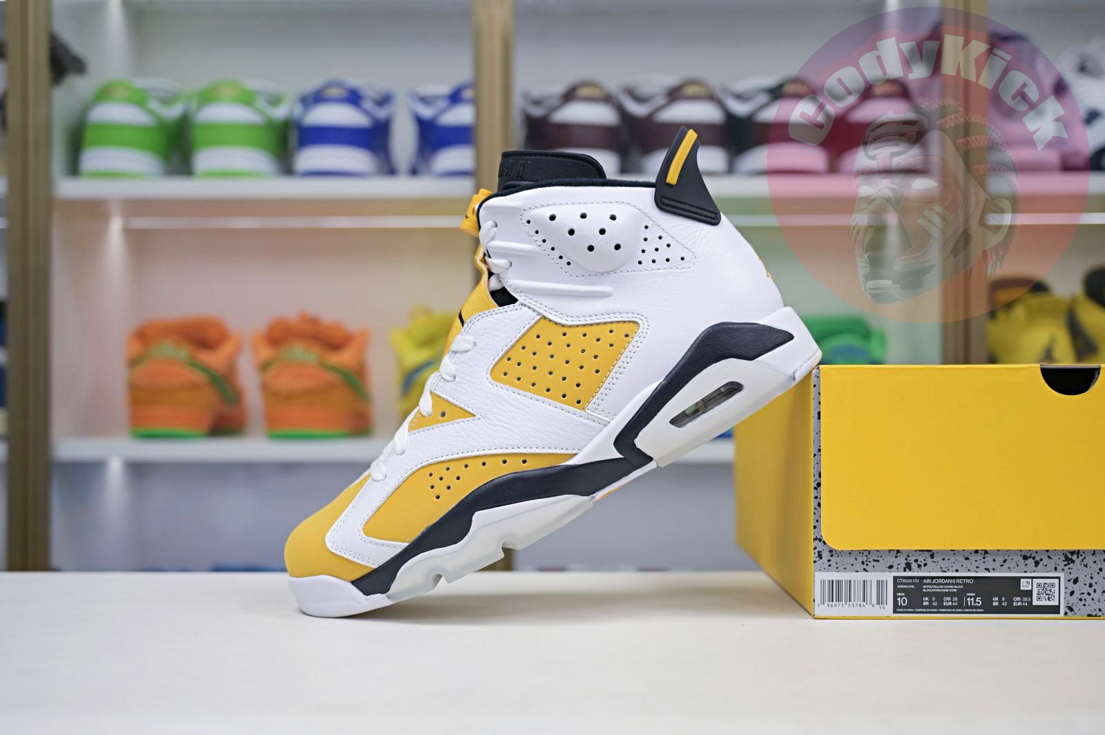 Air Jordan 6 "Yellow Ochre"