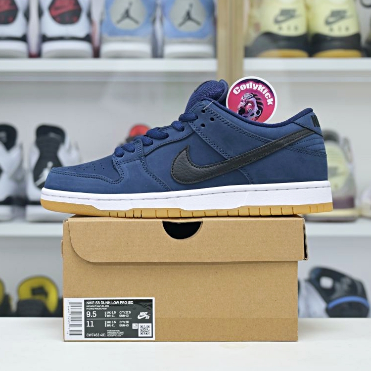 Nike Dunk SB Low Pro Iso &quotNavy Gum"