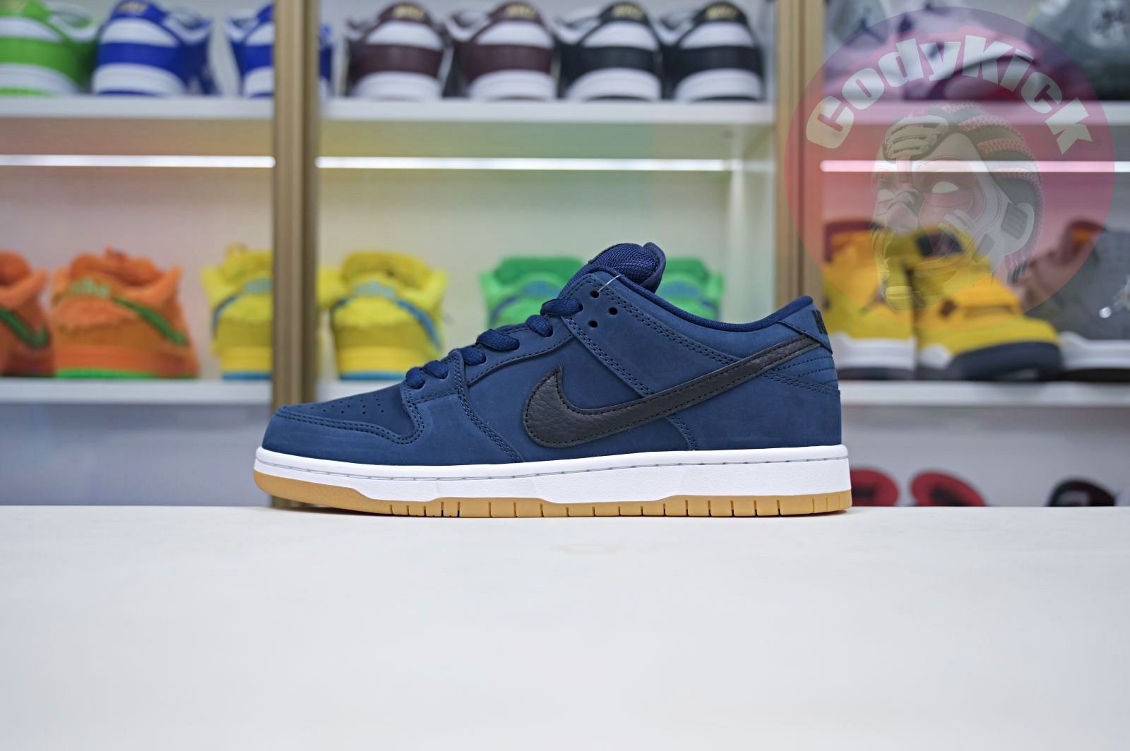 Nike Dunk SB Low Pro Iso "Navy Gum"