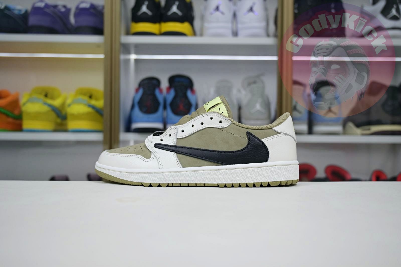 Travis Scott x Air Jordan 1 Low Golf 6.0