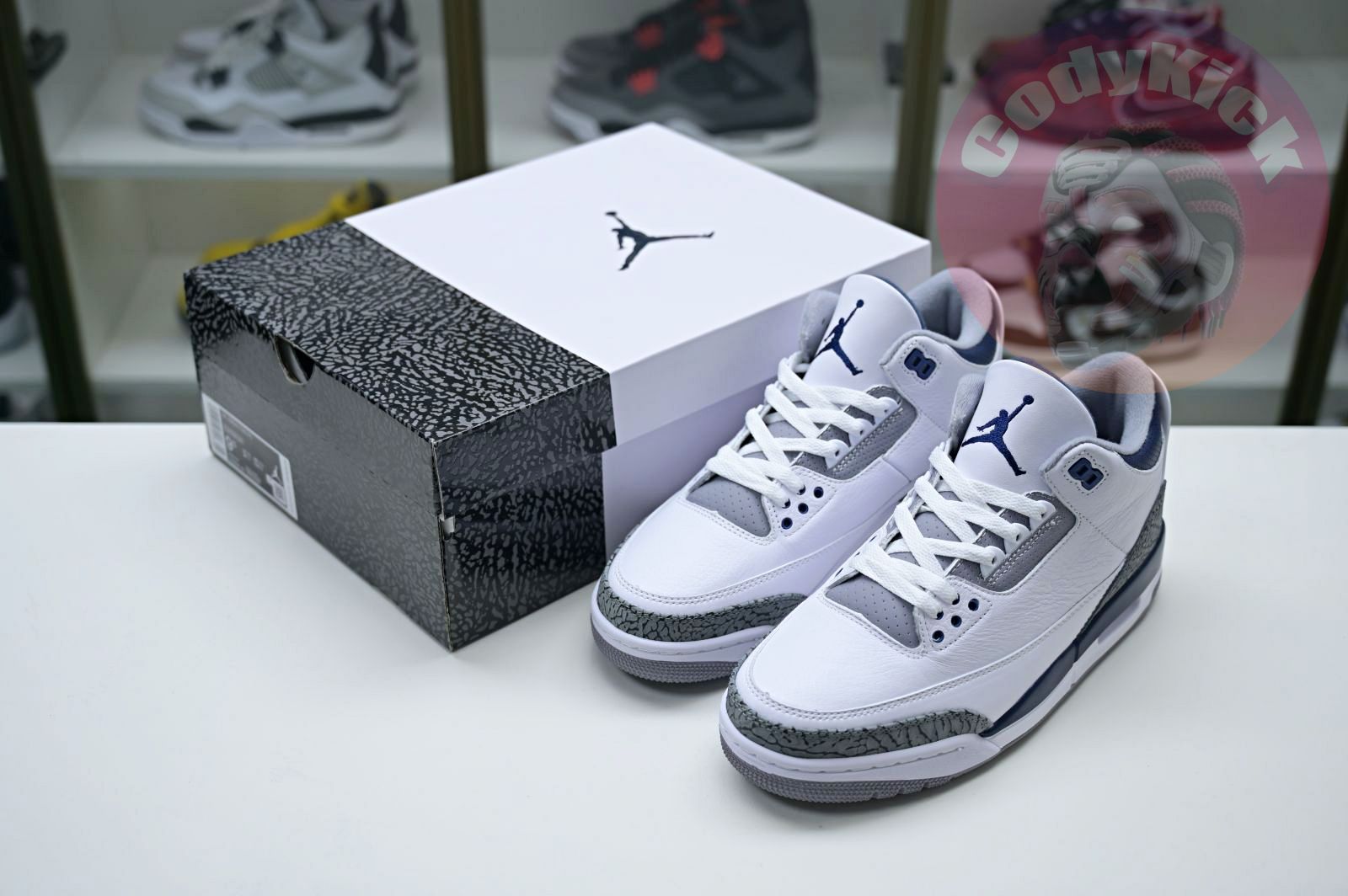 Jordan Air Jordan 3 "White Navy"