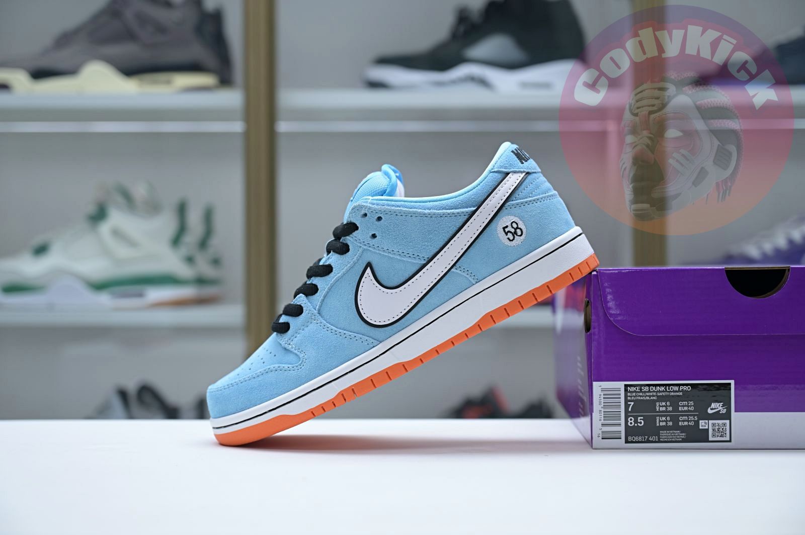 Nike Dunk SB Low Pro "Blue Chill"