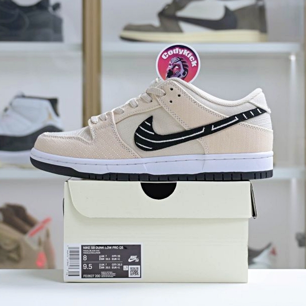 Albino & Preto x Nike Dunk SB Low Pro &quotPearl White"